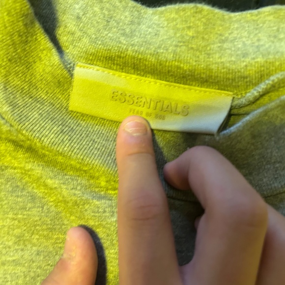 Essentials fear of god gray Tee - Picture 3 of 6